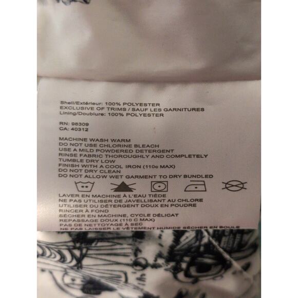 Bonfire Snowboarding Co winter Y2k puffy aqua blue med puffer vest - Picture 8 of 10